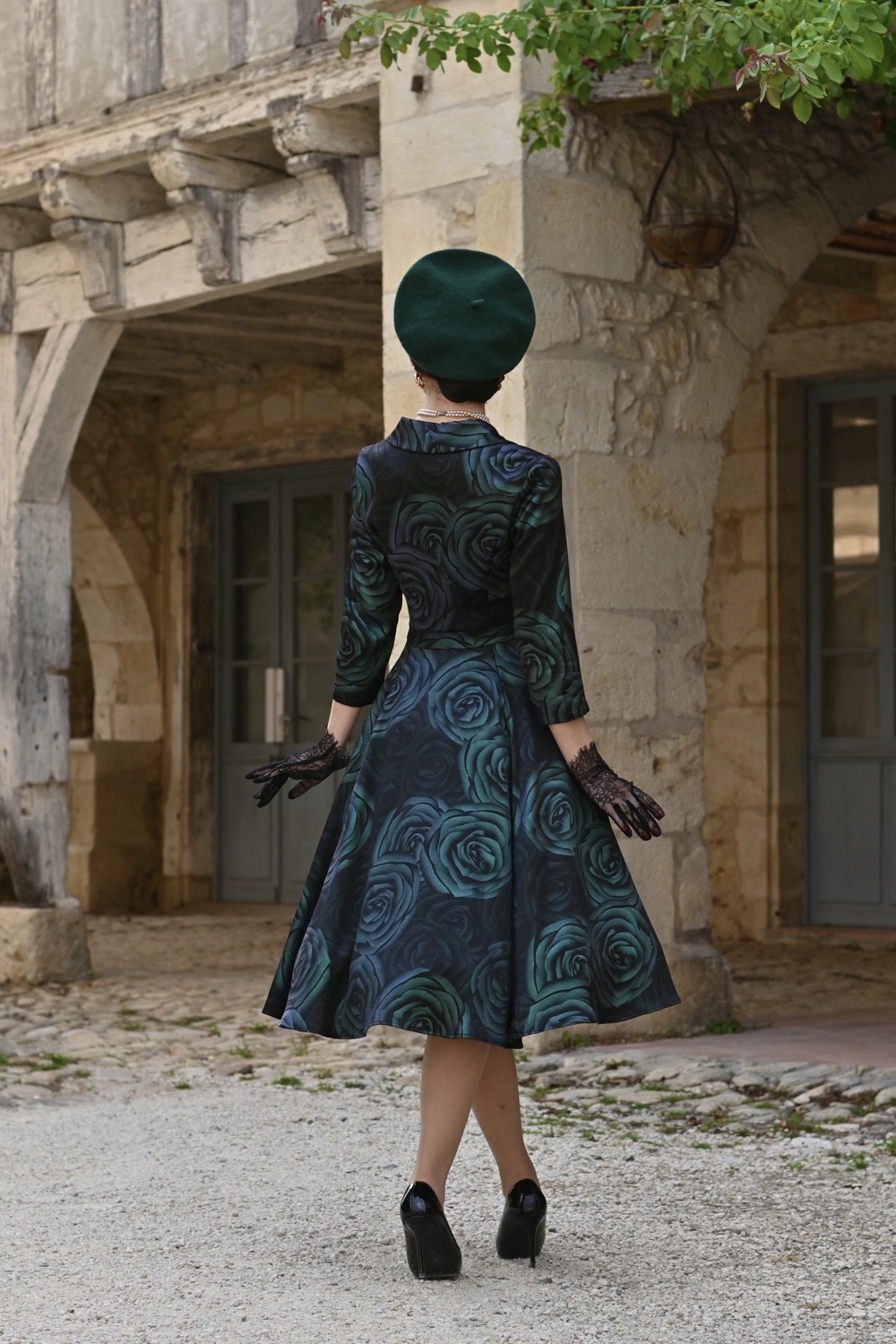 Amara Rose Swing Dress in Extended Sizing